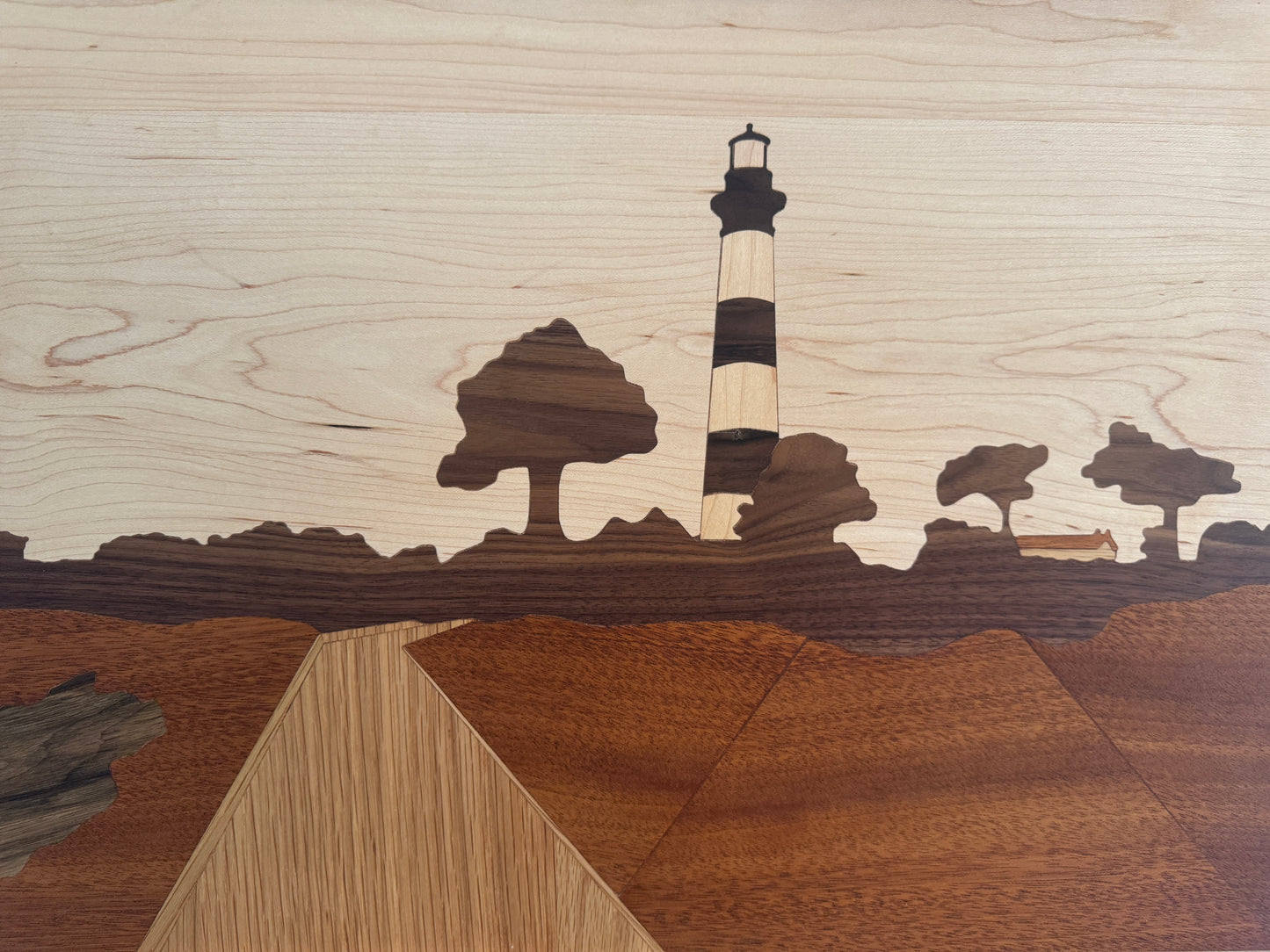 Bodie Island Lighthouse Wood Art – North Carolina Wood Wall Art – NC – North Carolina Strong – Lighthouse Wood Wall Art