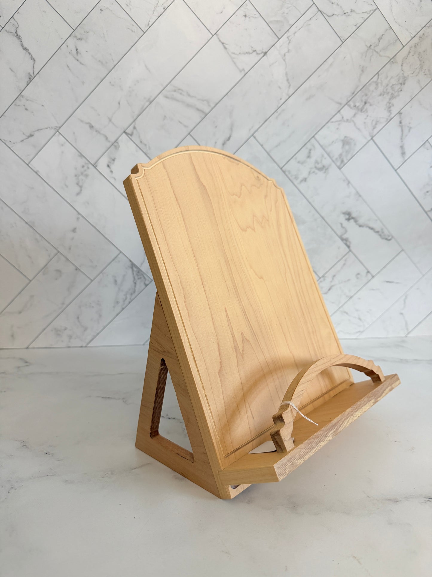 Wood Cookbook Holder — In Stock, Ships Now