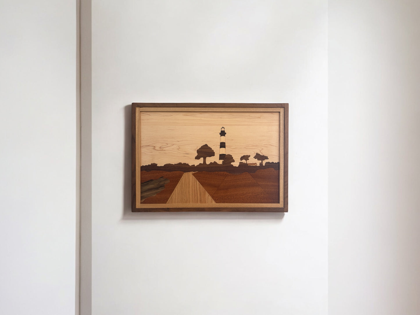 Bodie Island Lighthouse Wood Art – North Carolina Wood Wall Art – NC – North Carolina Strong – Lighthouse Wood Wall Art