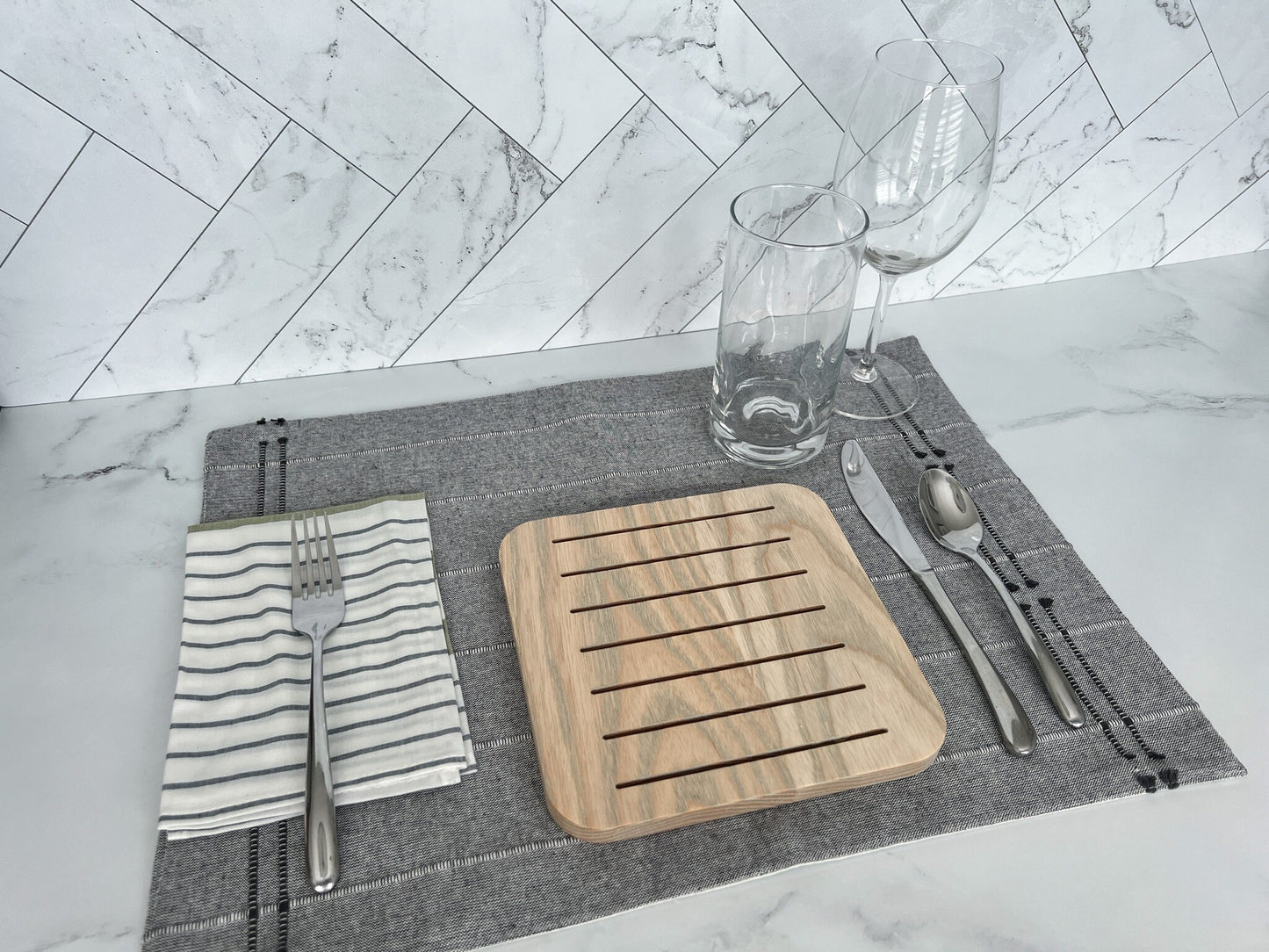 Standard Wooden Trivet, Serving Tray, Wood Trivet for Dining Table, Dining Accessories, Wood Gifts, Hot Tray, Pot Holder