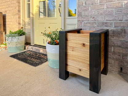 Premium Cedar Raised Garden Bed | Easy to Assemble | Durable Wooden Planter Box for Gardening | 4 Sizes