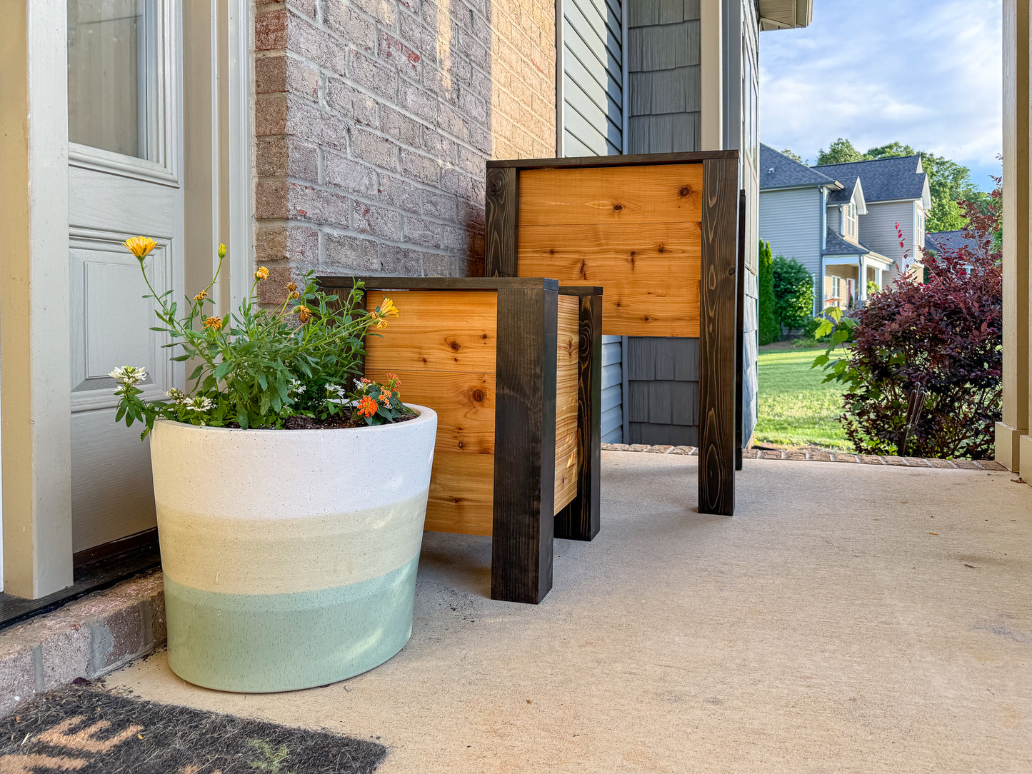 Premium Cedar Raised Garden Bed | Easy to Assemble | Durable Wooden Planter Box for Gardening | 4 Sizes