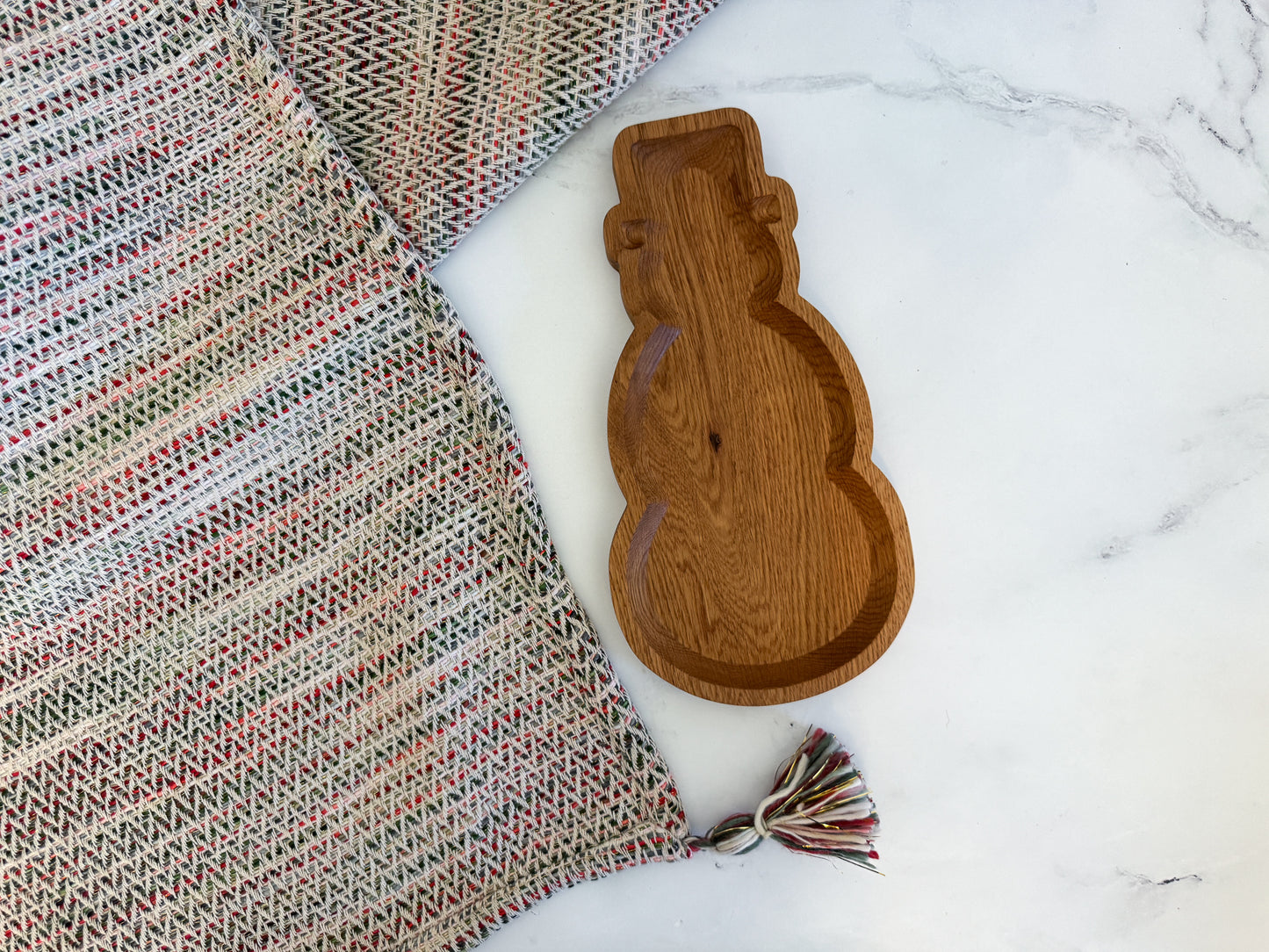 Christmas Trays – Wood Trays – Winter Decor – Wood Decor – Wood Christmas Decor – Snowman Tray – Holiday Décor – Christmas Décor – Christmas Tree Tray – Star Tray - Enameled Tray