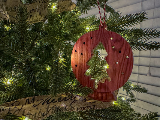 Christmas Ornaments – Wood Ornaments – Wood Christmas Ornaments – Reindeer Ornament – Snowflake Ornament – Snowman Ornament – Holiday Décor – Christmas Décor – Snowglobe Ornament
