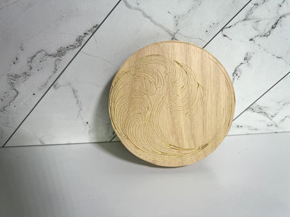 Carved Wood Coasters – Many Color Options – Mountain Coaster – Geometric Coaster – Ocean Coaster – Coaster Sets – Coaster Designs