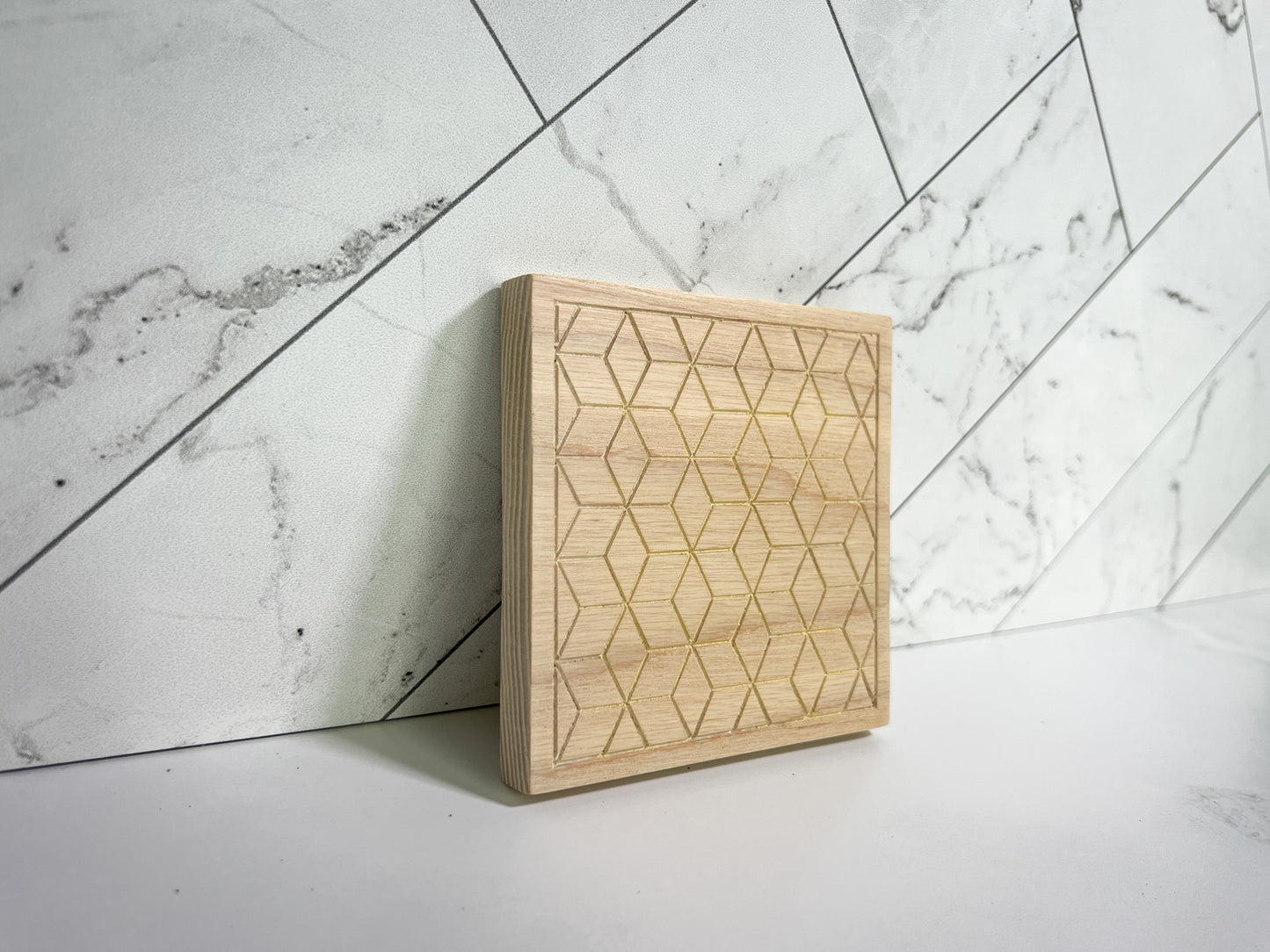 Carved Wood Coasters – Many Color Options – Mountain Coaster – Geometric Coaster – Ocean Coaster – Coaster Sets – Coaster Designs