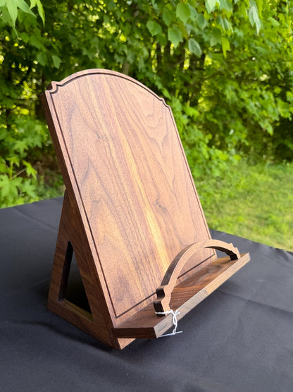 Wood Cookbook Holder — In Stock, Ships Now