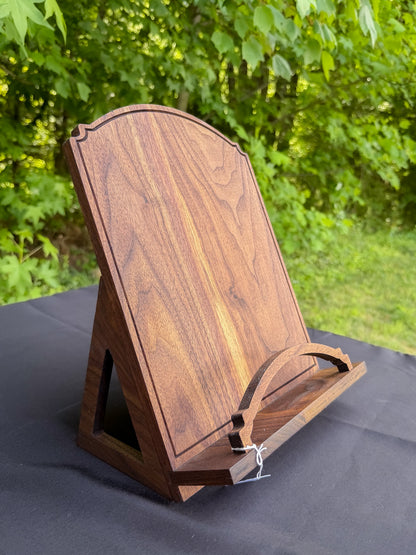 Wood Cookbook Holder — In Stock, Ships Now