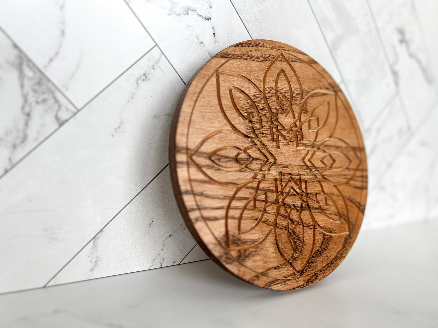 Wooden Trivet for Hot Plates