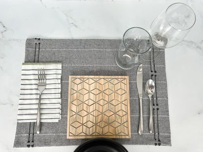 Wooden Trivet for Hot Plates