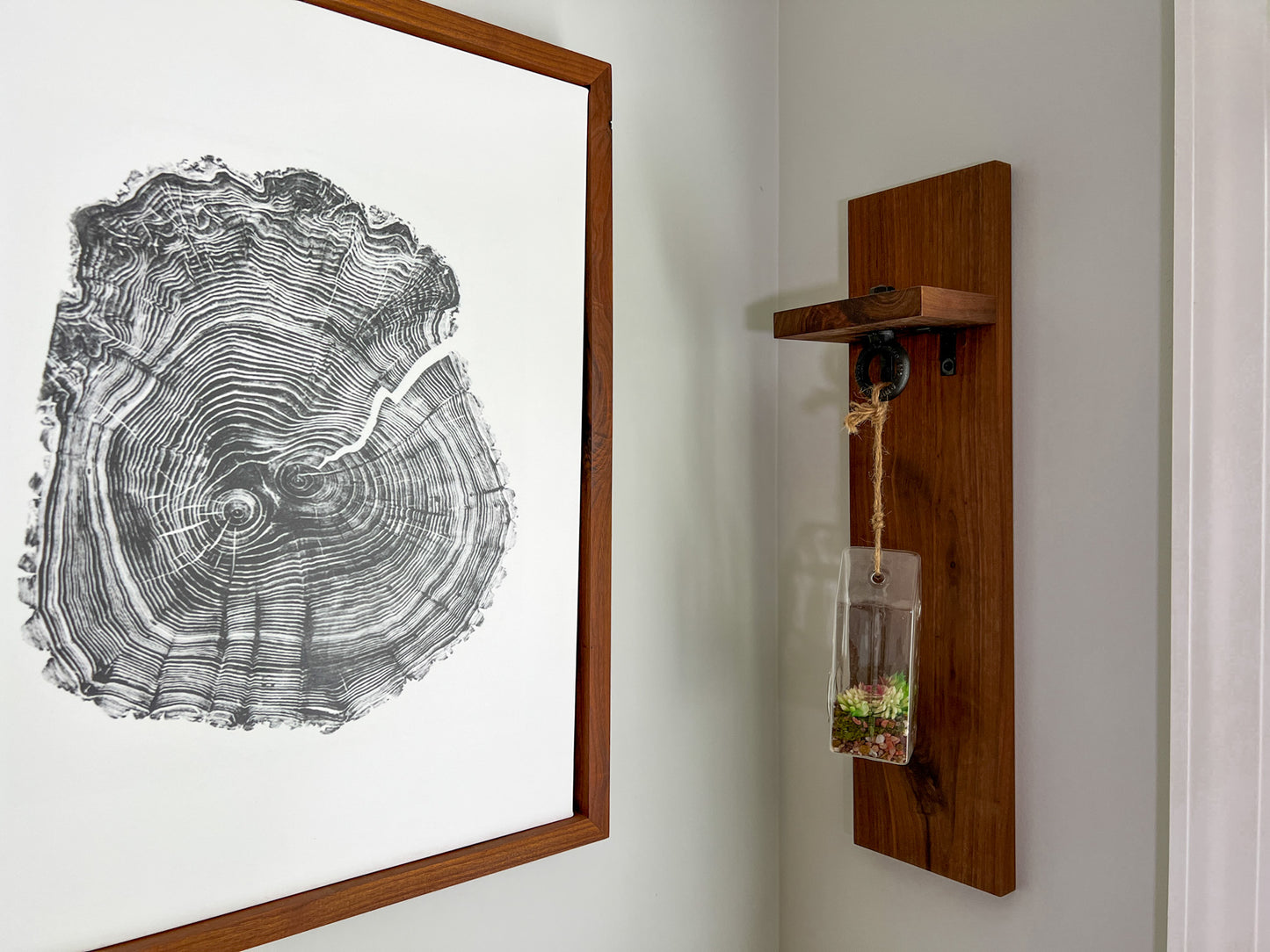 Wood Hanging Succulent Holder — In Stock, Ships Now