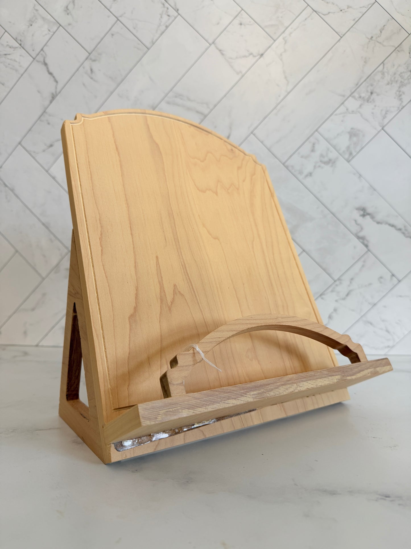 Wood Cookbook Holder — In Stock, Ships Now