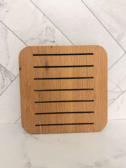 Wood Trivet for Hot Plates — In Stock, Ships Now