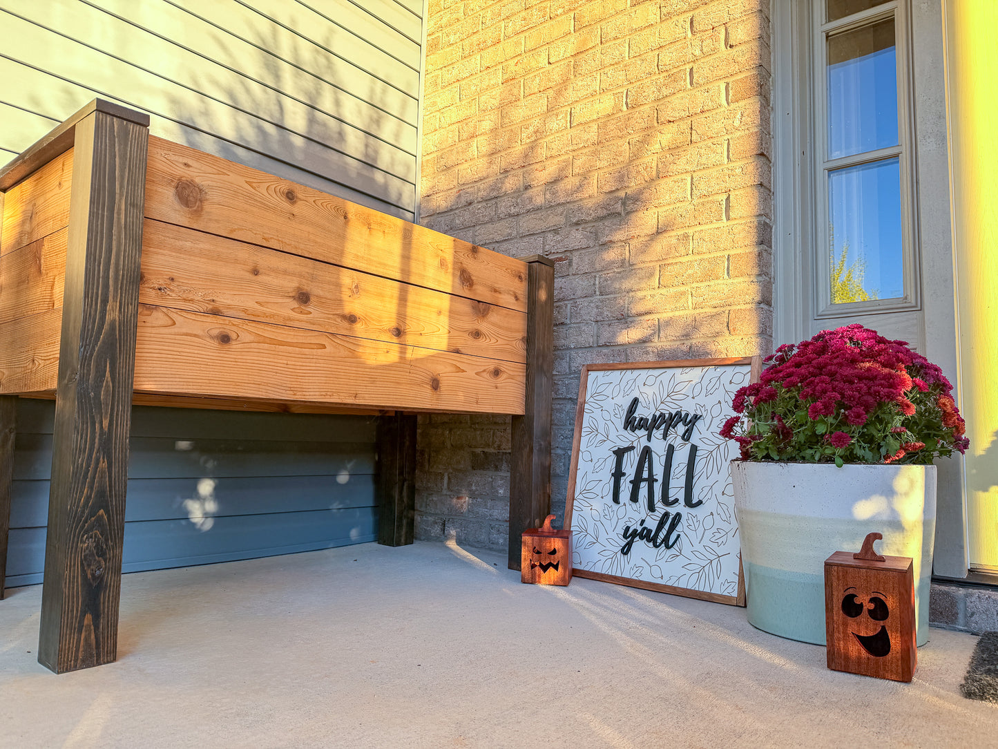 Premium Cedar Raised Garden Bed | Easy to Assemble | Durable Wooden Planter Box for Gardening | 4 Sizes