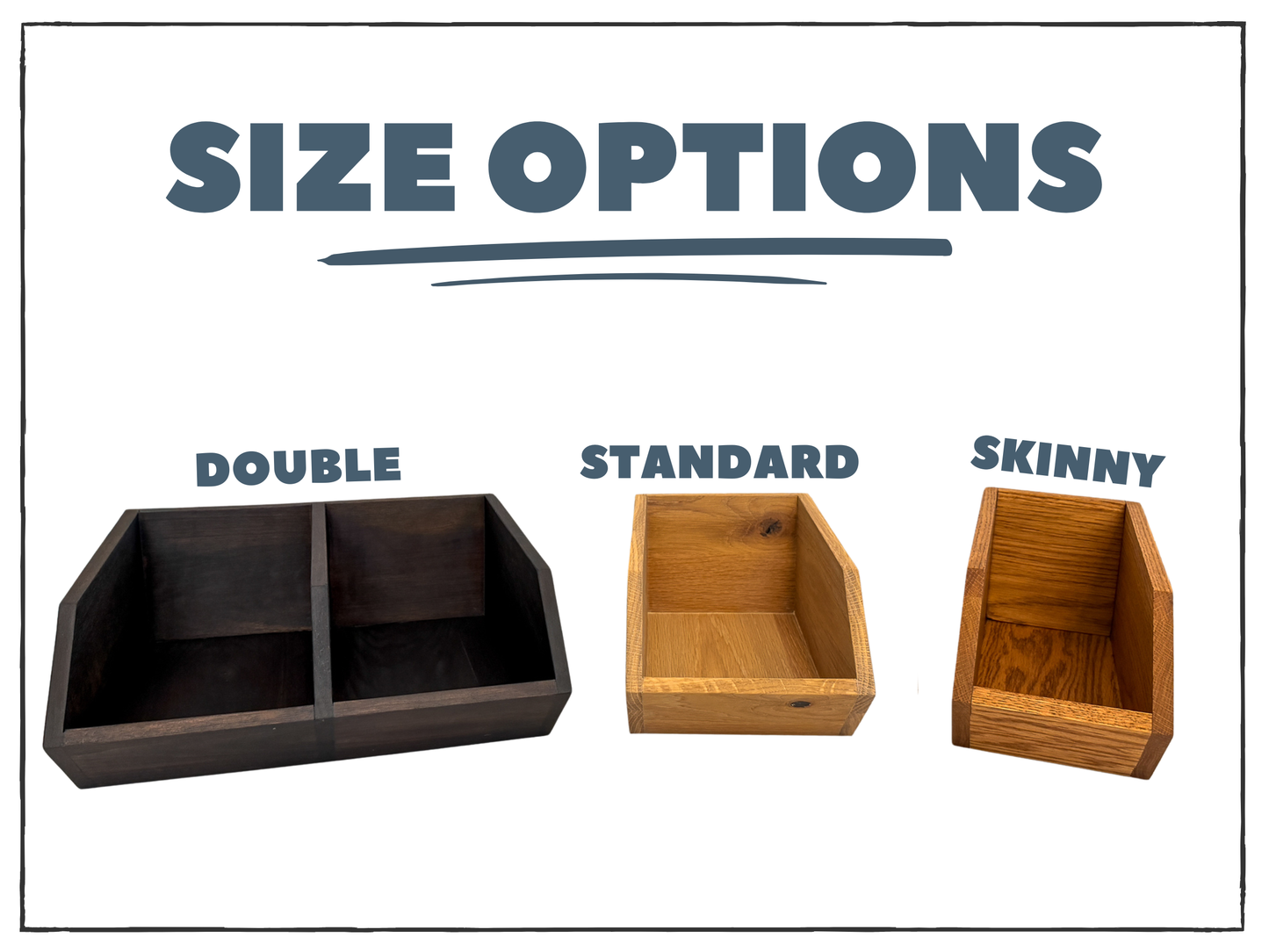 Wood Pantry Cubbies | Snack Bins