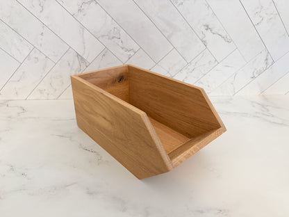 Wood Pantry Cubbies | Snack Bins