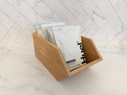Wood Pantry Cubbies | Snack Bins