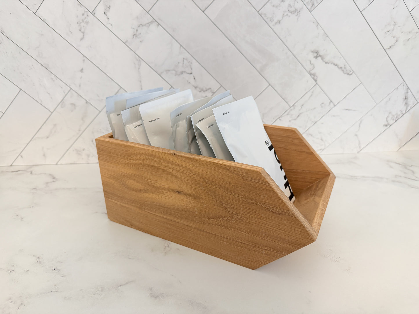 Wood Pantry Cubbies | Snack Bins