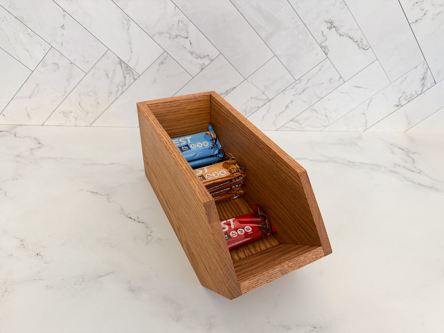 Wood Pantry Cubbies | Snack Bins