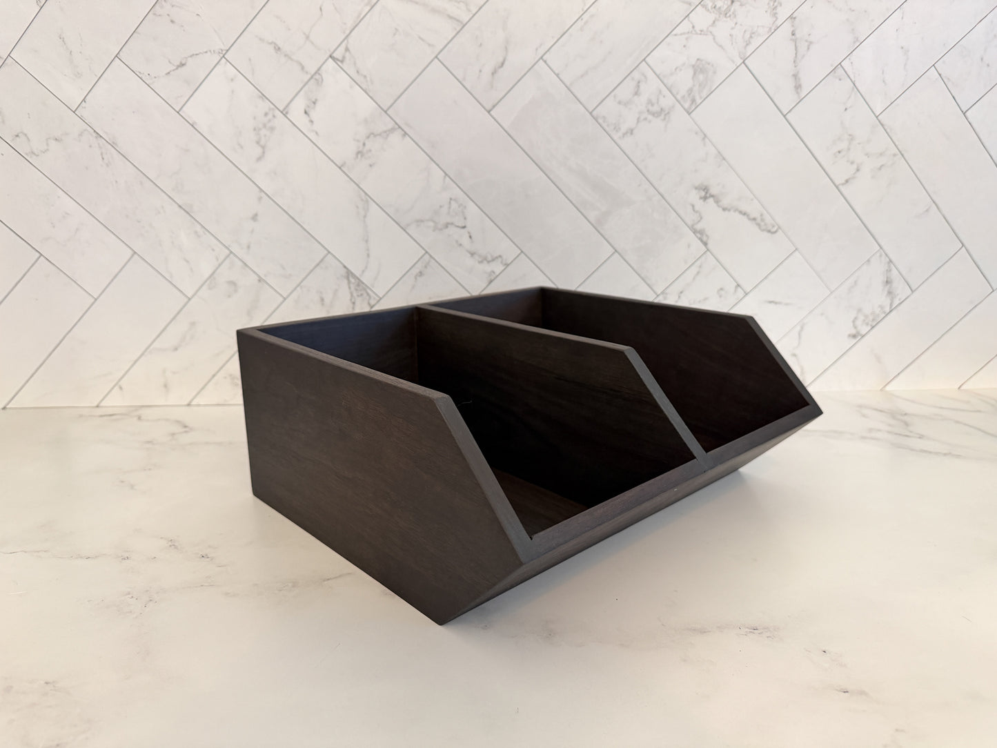 Wood Pantry Cubbies | Snack Bins