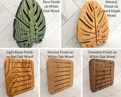 Wood Trivet for Hot Plates — In Stock, Ships Now