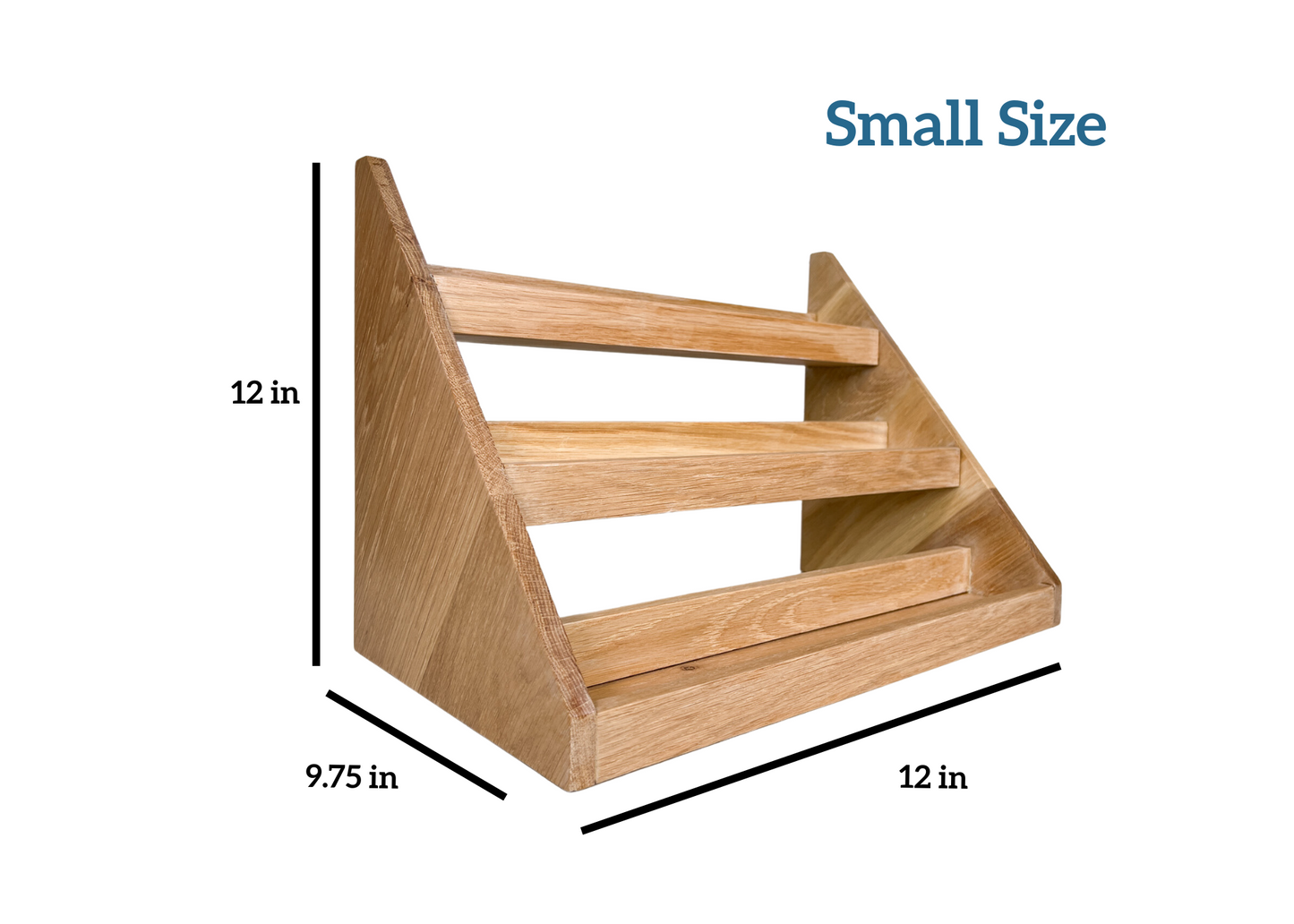 Wood Spice Rack – Spice Storage – Spice Shelf – Spice Jar Organization