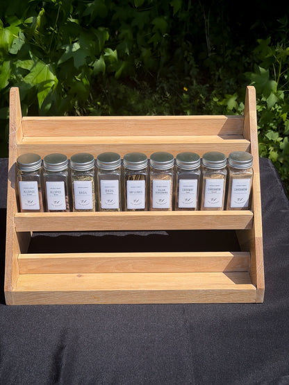 Wood Spice Racks - In Stock, Ships Now