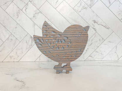 Nordic Bird – 3D Bird Wood Art – Easter Bird – Spring Decor – Easter Wood Decor – Spring Wood Decoration – Scandinavian Bird – Swedish Bird