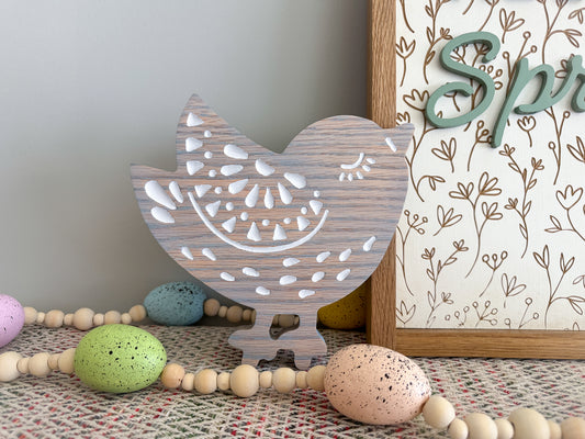 Nordic Bird – 3D Bird Wood Art – Easter Bird – Spring Decor – Easter Wood Decor – Spring Wood Decoration – Scandinavian Bird – Swedish Bird