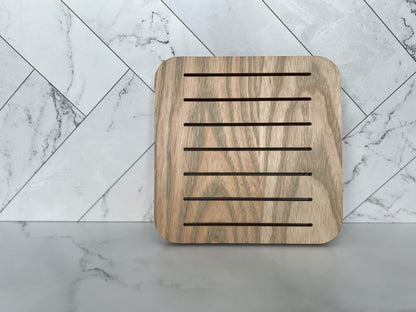 Wooden Trivet for Hot Plates
