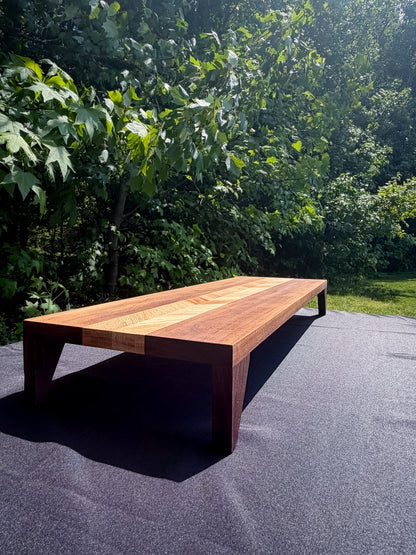 Chevron Wood Table Riser — In Stock, Ships Now