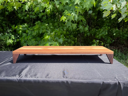 Chevron Wood Table Riser — In Stock, Ships Now
