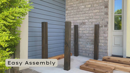 Premium Cedar Raised Garden Bed | Easy to Assemble | Durable Wooden Planter Box for Gardening | 4 Sizes