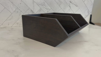 Wood Pantry Cubbies | Snack Bins