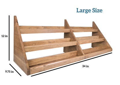 Wood Spice Rack – Spice Storage – Spice Shelf – Spice Jar Organization